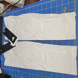 Adidas White Elbow Pads 1 Pair NWT MSRP $30